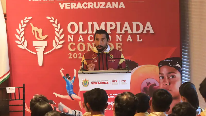 Abanderamiento de la Delegación Veracruzana Olimpiada Nacional Conade 2025
